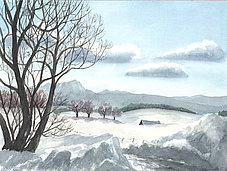 Landschaften im Winter von Elisabeth Zander