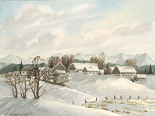 Bei Attenkam (38 x 29 cm)